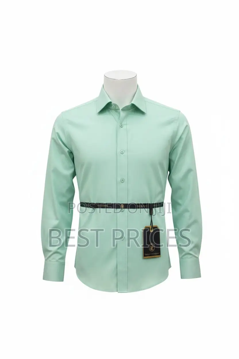 Verso Ceremony Men's Dress Shirt - Mint Green