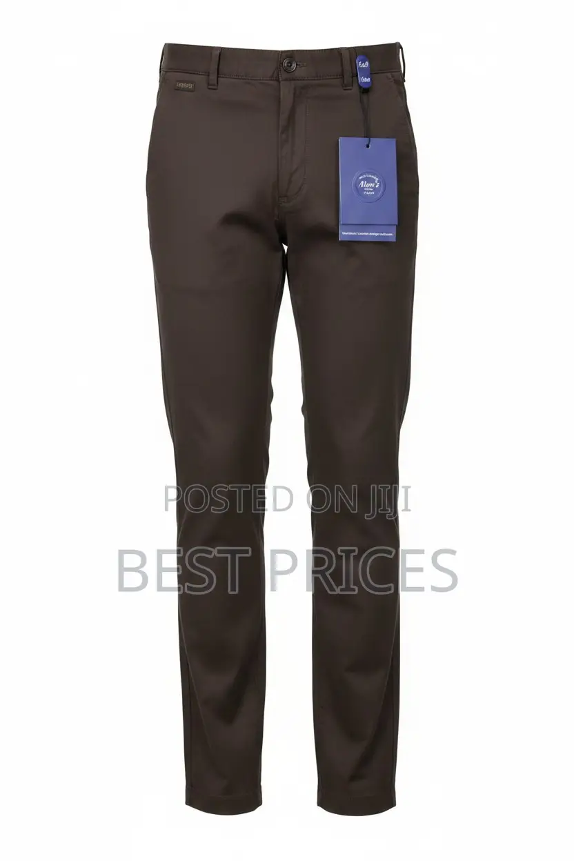 Men's Khaki Pants - Dark Brown