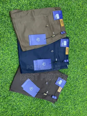 Men's Khaki Pants - Dark Brown