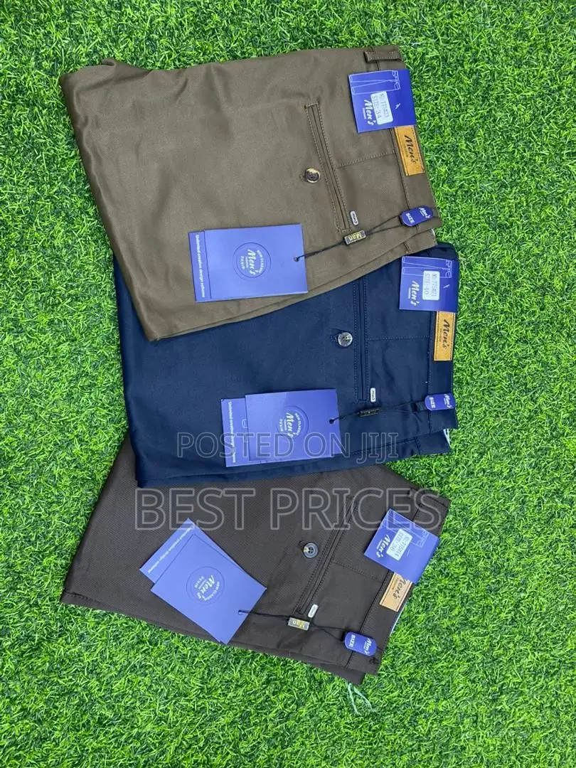 Men's Khaki Pants - Dark Brown