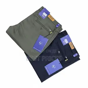 Men's Khaki Pants - Olive Green