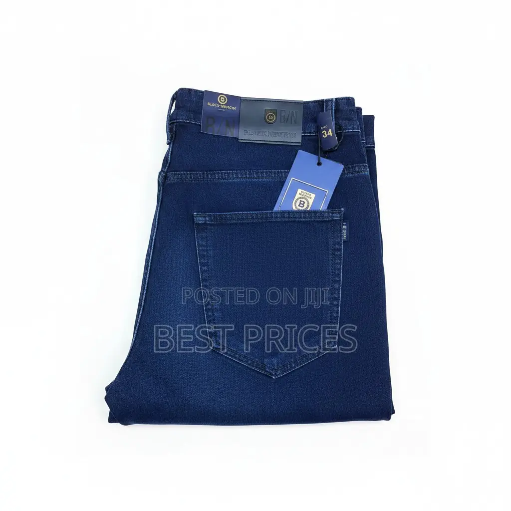 Black Newton Men's Jeans - Navy Blue