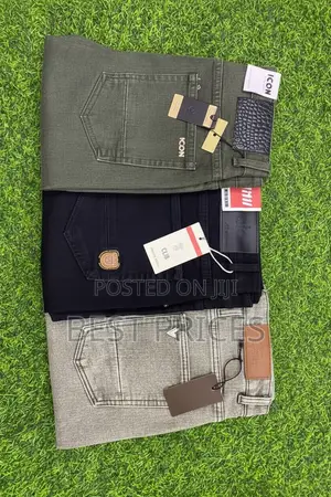 Men's Jeans - Black (Badge)