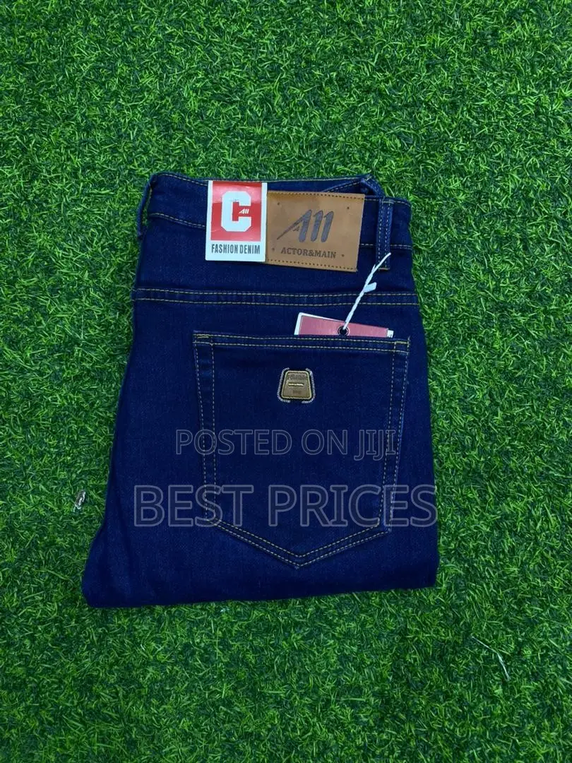 ICON Men's Jeans - Dark Grey
