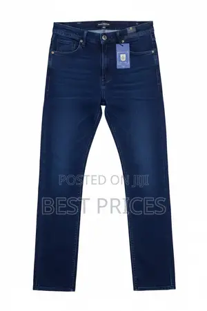Black Newton Men's Jeans - Navy Blue