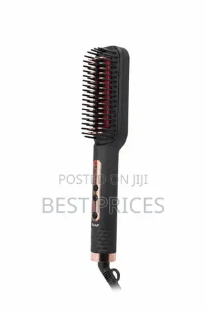 RAF R.406B Hair Straightener Brush – 45W – 950°F – Negative Ion