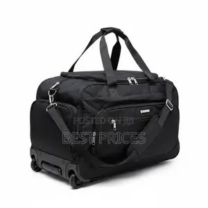 Black Wheeled Duffle Bag