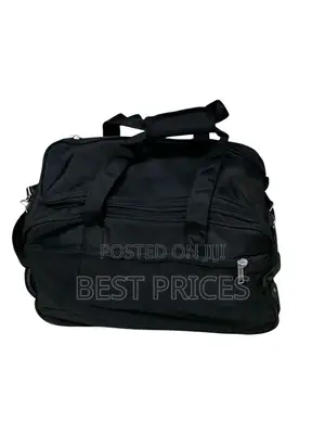 Black Wheeled Duffle Bag