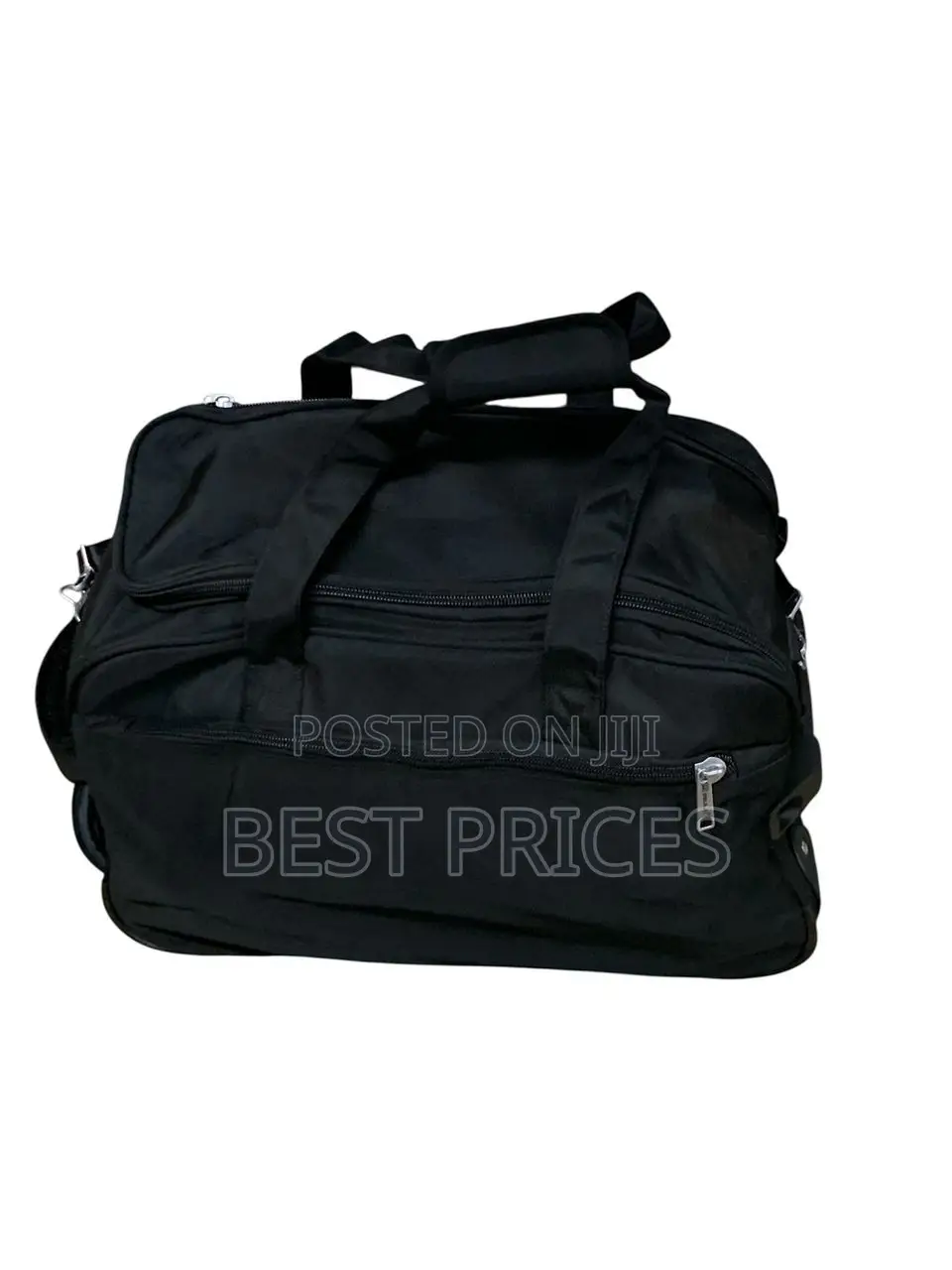 Black Wheeled Duffle Bag