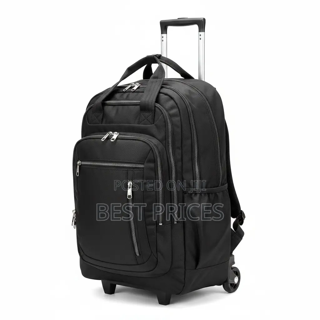 Black Trolley Backpack