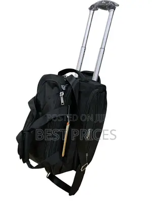 Black Trolley Backpack