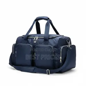 Navy Blue Travel Duffle Bag