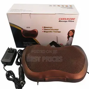 Car & Home Shiatsu Massage Pillow with Heat – Brown