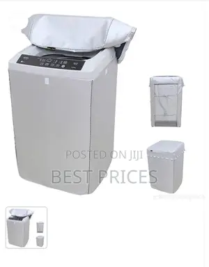 Top Loader Washing Machine Waterproof Cover – Grey