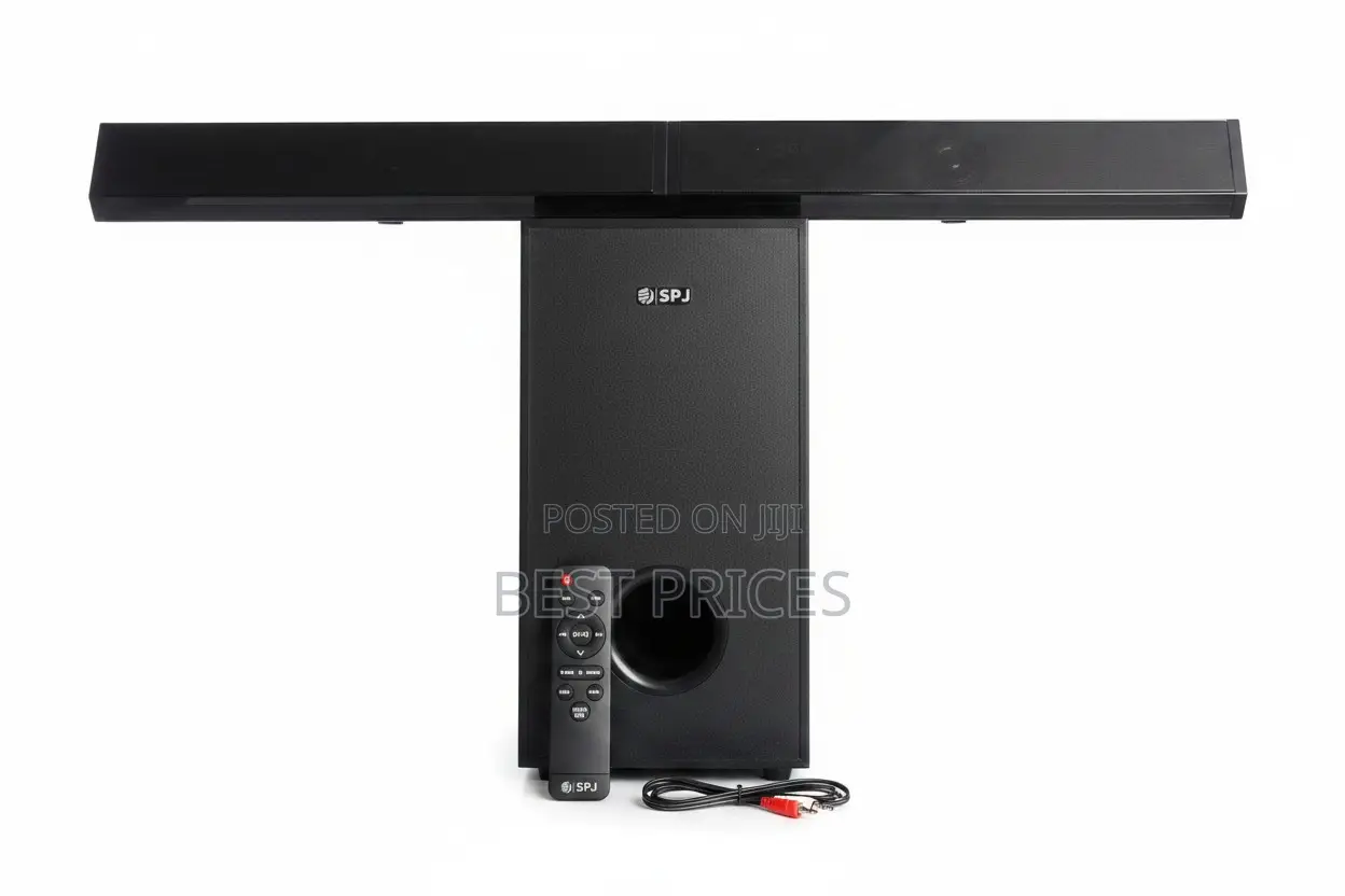 SPJ Soundbar with Subwoofer & Remote