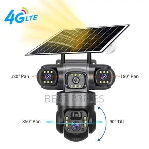 3 in 1 V380 Intelligent Solar Camera wireless outdoor security