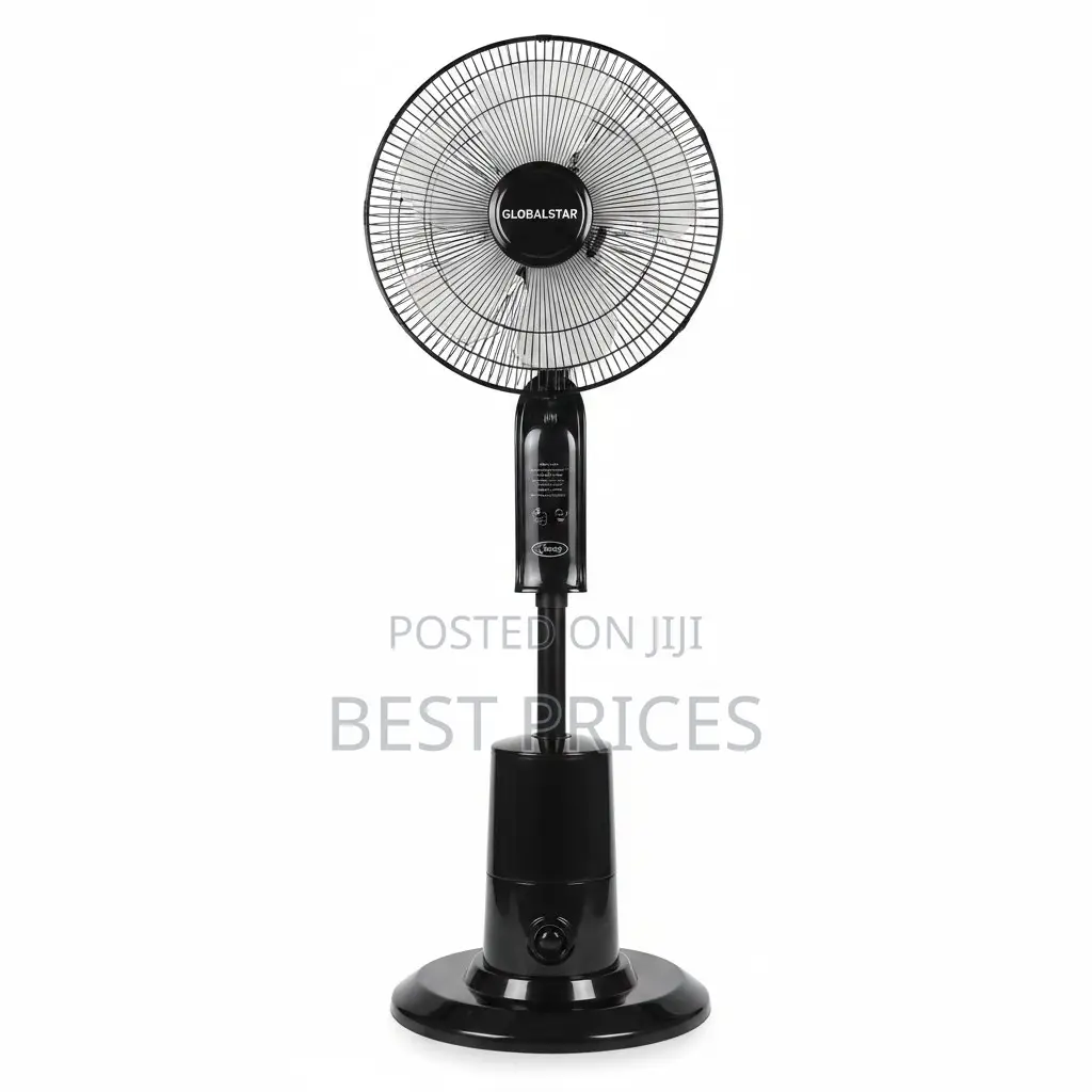 Globalstar GS-4039R Stand Mist Fan – Wide Range Oscillation