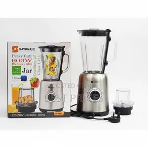 Sayona SB-4469 2-in-1 Heavy Duty Blender & Mill | 600W