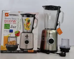 Sayona SB-4469 2-in-1 Heavy Duty Blender & Mill | 600W