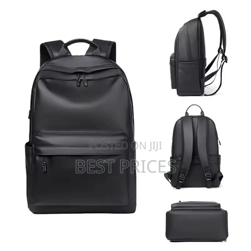 Premium Black Waterproof Backpack | Laptop Bag | Multi-Compartment