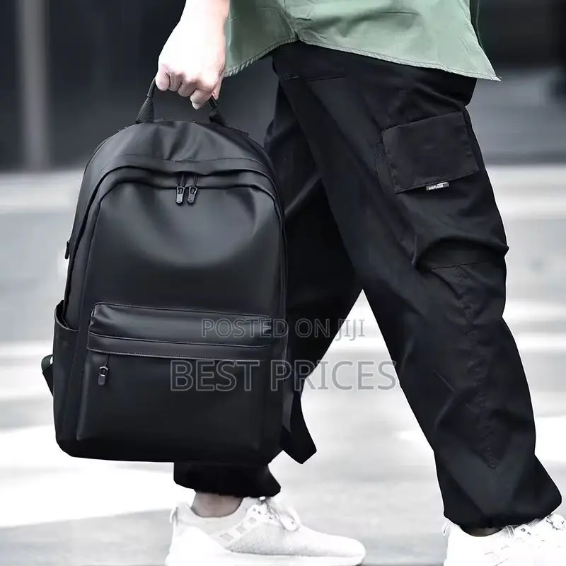 Premium Black Waterproof Backpack | Laptop Bag | Multi-Compartment