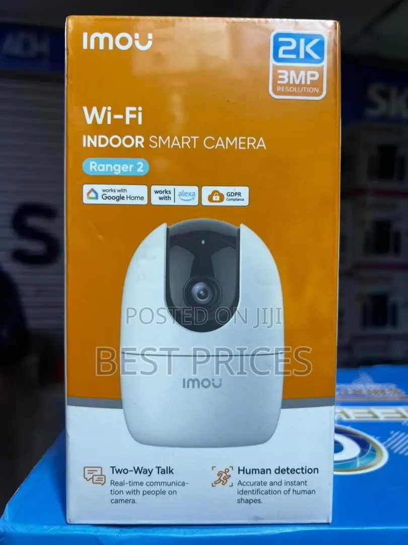 Imou Ranger 2 WiFi Indoor Smart Camera | 2K 3MP | Human Detection
