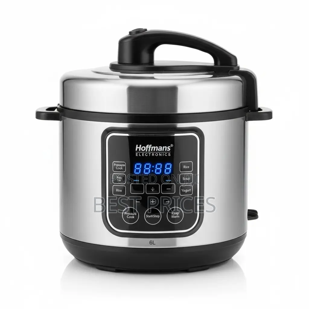 Hoffmans 6L Digital Electric Pressure Cooker HM-718 | 14-in-1 | 1000W