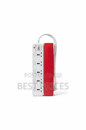 Klass KL-EX5W 5-Way Safety Extension Socket - 3 Metre Cable | 2500W