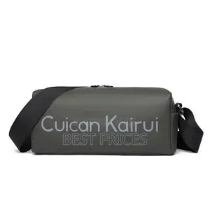 Cuican Kairui Men's Crossbody Shoulder Bag - Waterproof (Black & Army