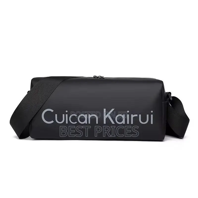 Cuican Kairui Men's Crossbody Shoulder Bag - Waterproof (Black & Army