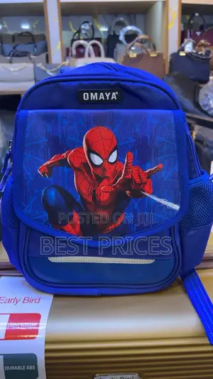 Omaya Kids School Backpack - Spider-Man Edition (Early Bird