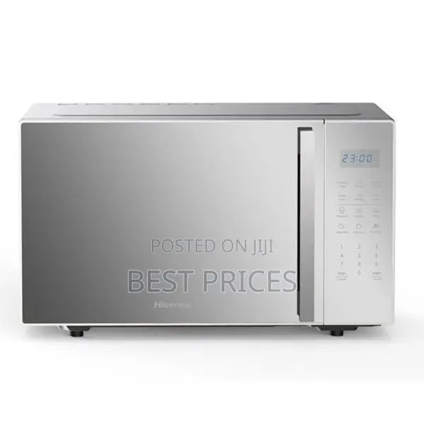Hisense 30 Litre Digital Microwave Oven - Mirror Silver (1 Year