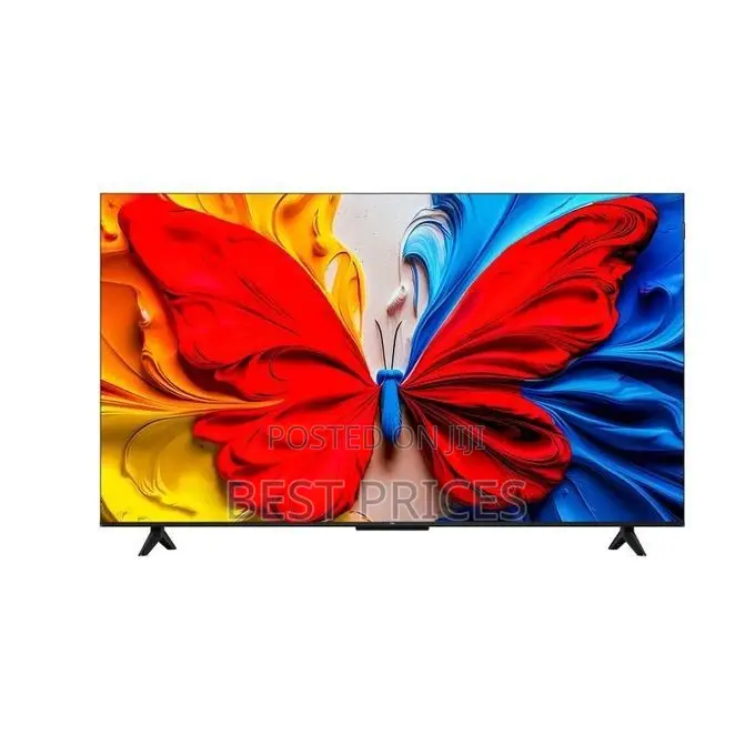 TCL 50 Inch 4K LED Android Smart Google TV Frameless - Black (1 Year