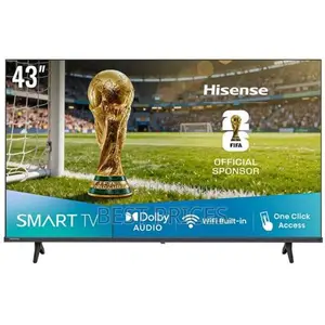 Hisense 43 Inch FHD LED VIDAA Smart Free To Air TV A4 - Black (3 Years