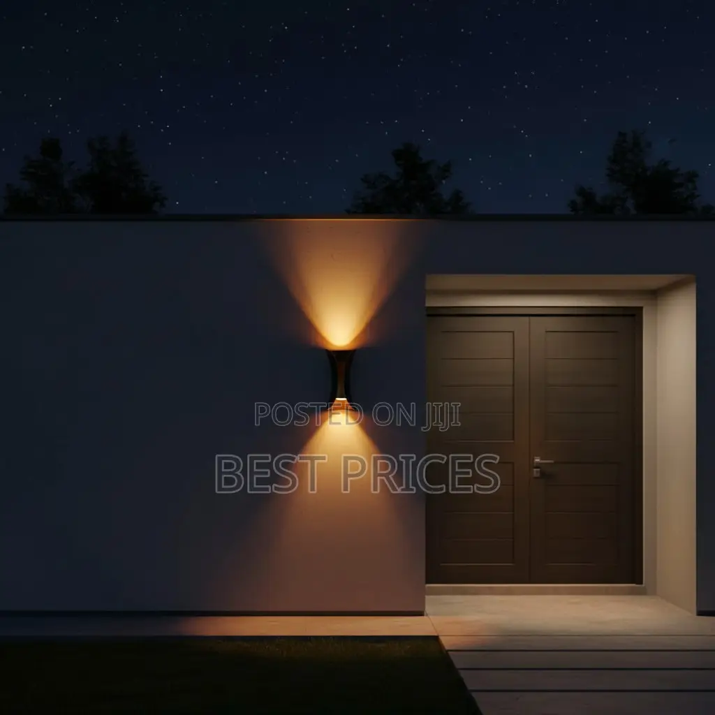 Plato 24W LED Wall Lamp - Gold & Black Hourglass Design
