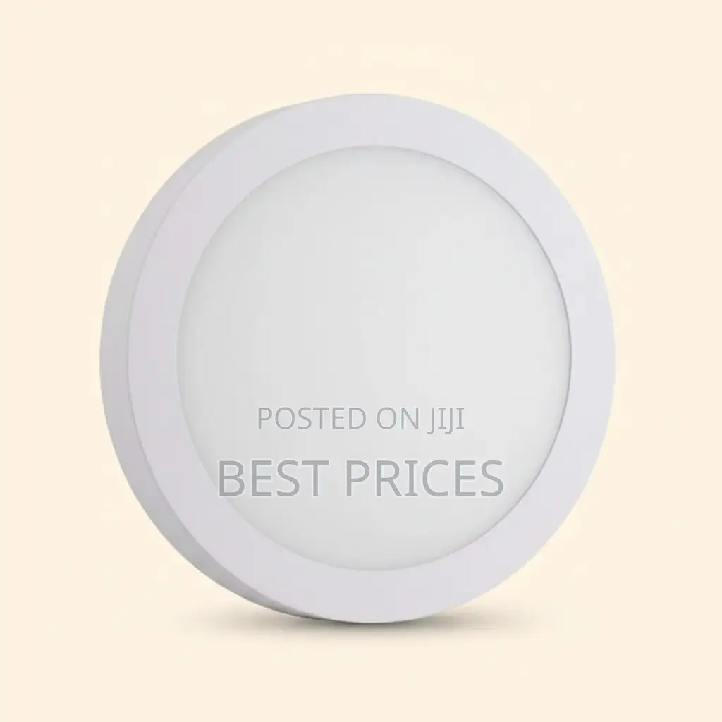 Round LED Surface Mount Panel Light 18W - Cool White