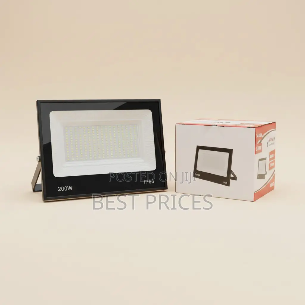 Neelux 200W LED Flood Light IP66 - 16000LM White Light (Model 54-0200)