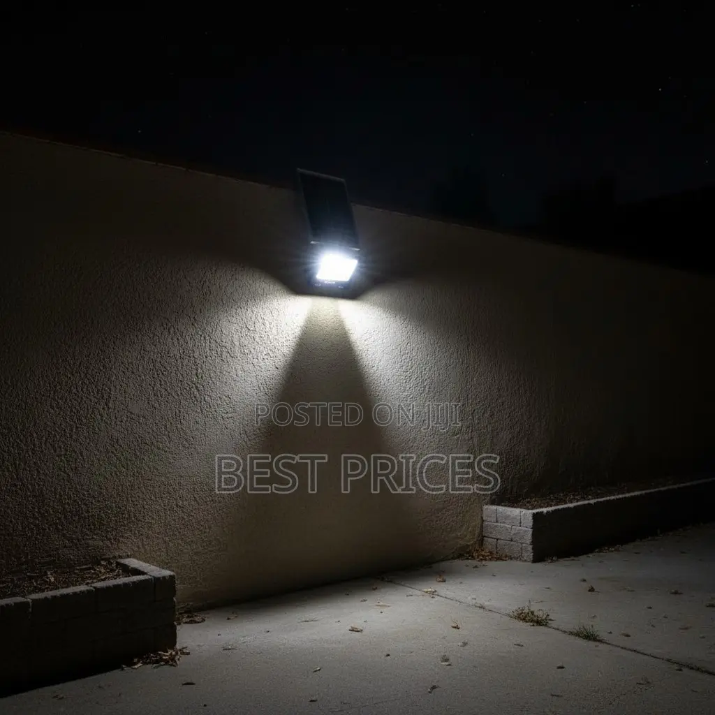 Neelux 200W LED Solar Flood Light IP66 - White Light (Model 59-2000)