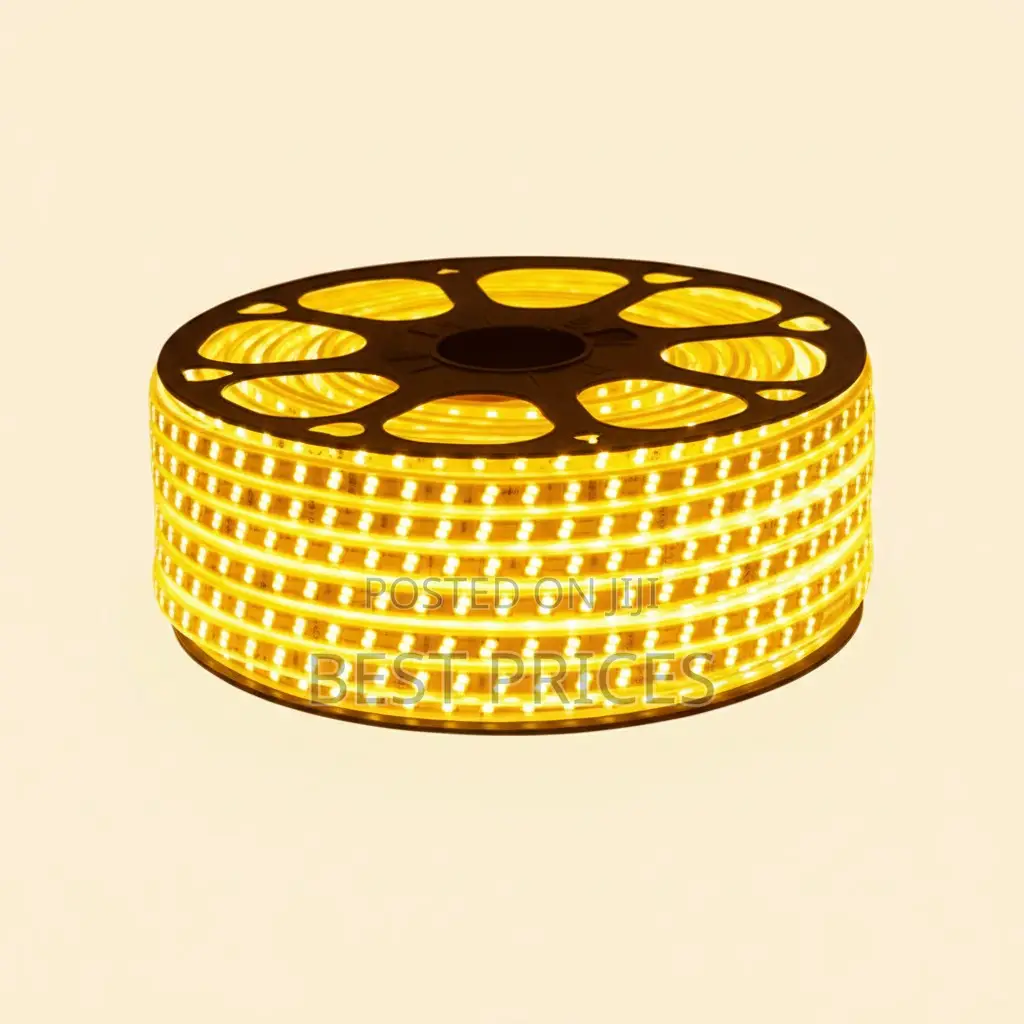 Smart WiFi LED Strip Light Roll - Warm Yellow 50M App & Voice Control