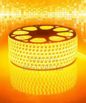 Smart WiFi LED Strip Light Roll - Warm Yellow 50M App & Voice Control