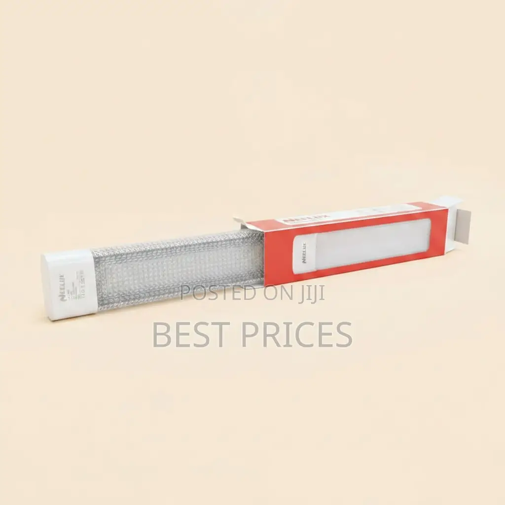 Neelux LED Tube Light - Diamond Pattern Textured Glass E27