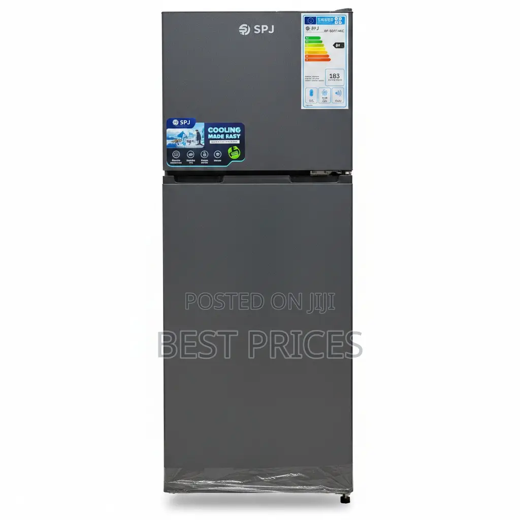 SPJ 149L Double Door Top Mount Refrigerator - RF-GRY149C