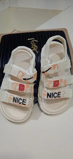 Kids NICE Sport Sandals - White (Sizes 26-34)