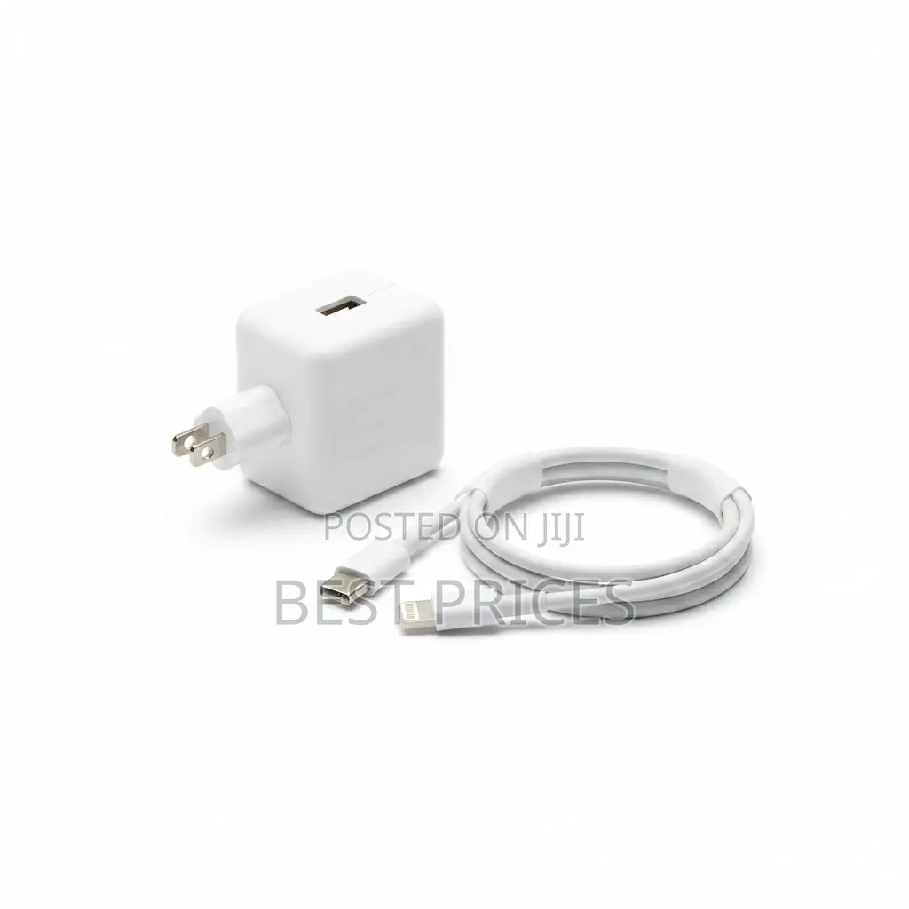 Original iPhone 25W USB-C Power Adapter + USB-C to Lightning Cable