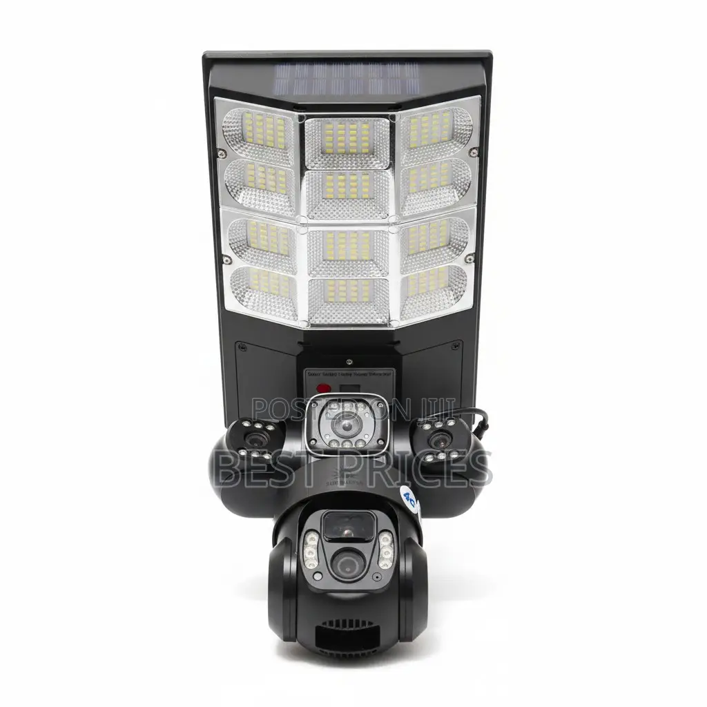 Sun Master 4G SIM Card Solar Security Camera with Floodlight