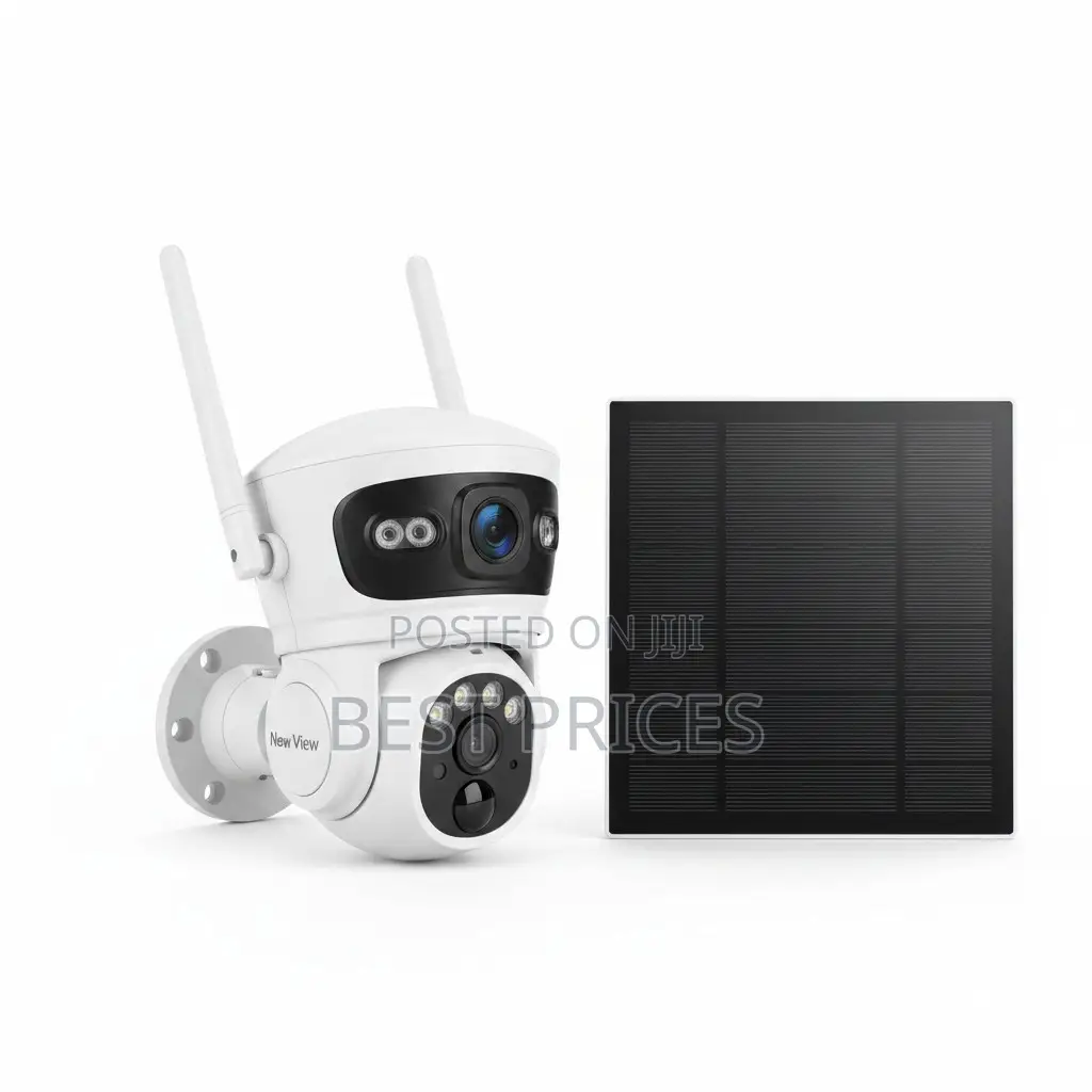 New View Dual Lens 4G SIM Card Solar Security Camera
