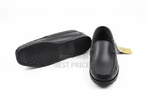 Men's Black Leather Loafer Shoes – Sebago