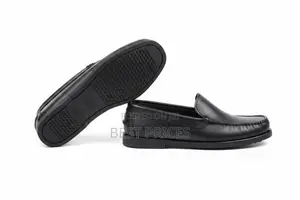 Men's Black Leather Loafer Shoes – Sebago