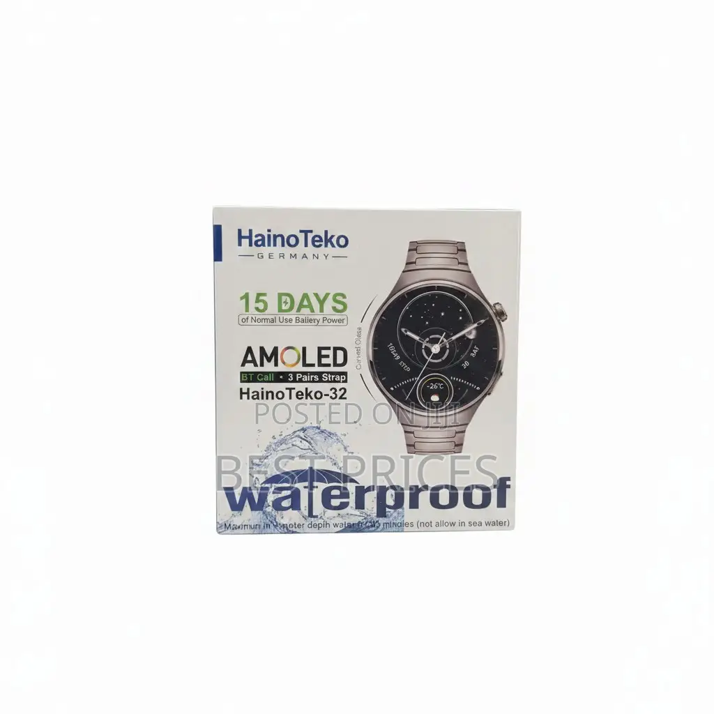 HainoTeko RW-68 Smart Watch | AMOLED | Bluetooth Calling | GPS