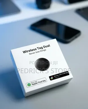 Portable Smart Tag Tracker – Global Find My & Android Compatible